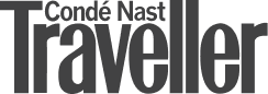 Logo of Condé Nast Traveller in black text on a white background