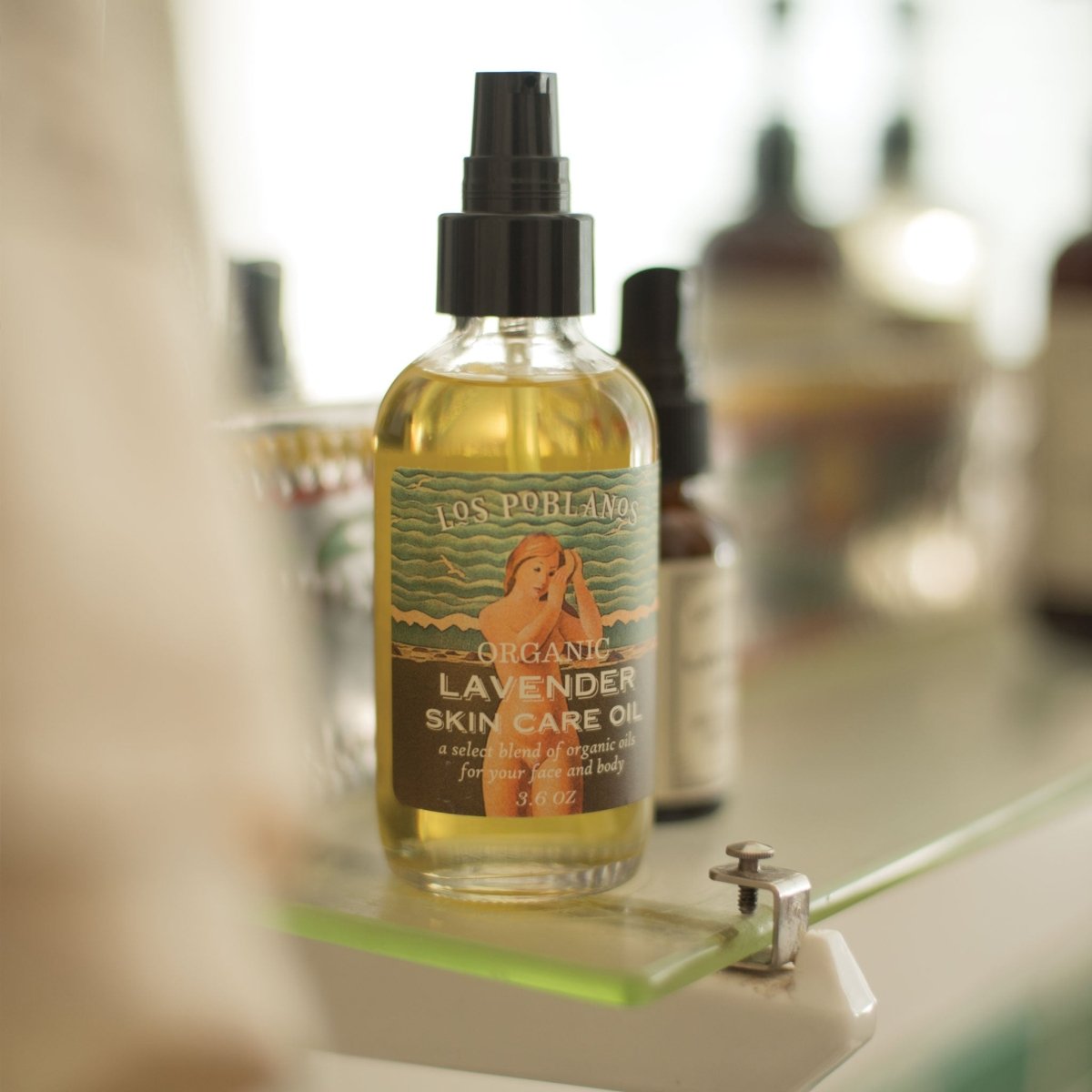 Organic Lavender Skin Care Oil | Los Poblanos Farm Shop